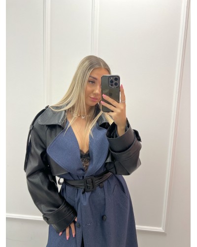 Trencz jeansowy La Milla