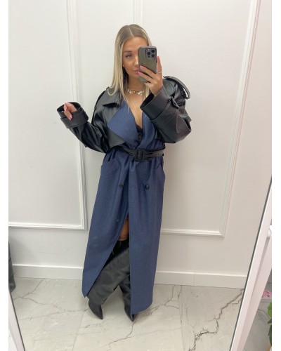 Trencz jeansowy La Milla