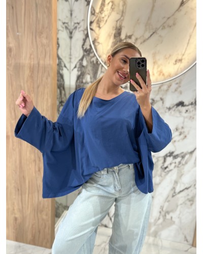 Bluzka nietoperz By o la la...! denim