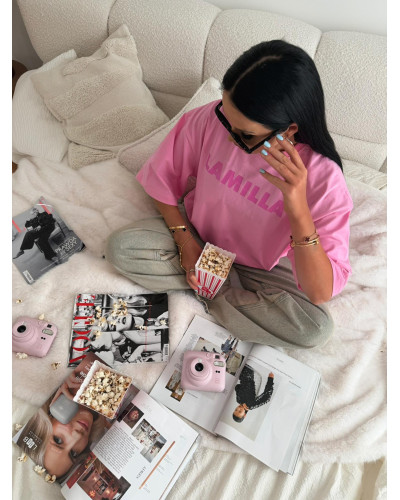 Tshirt La Milla różowy