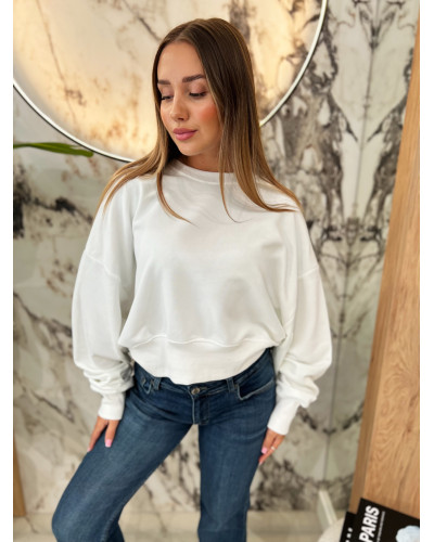 Bluza gładka By o la la...! perła