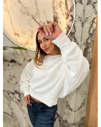Bluza gładka By o la la...! perła