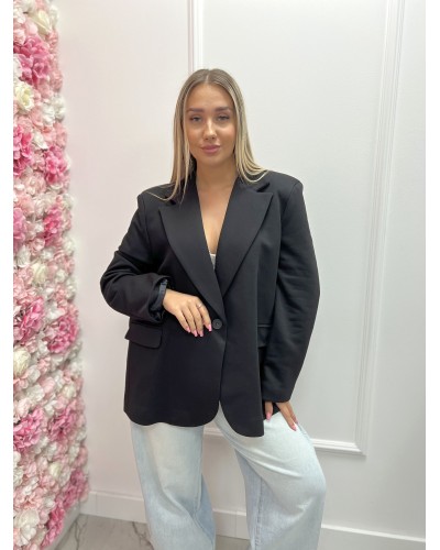 Marynarka dresowa SLAY czarna