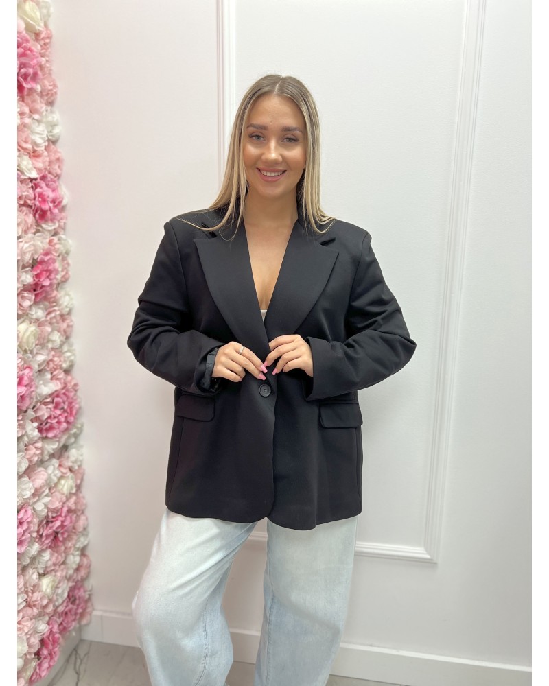 Marynarka dresowa SLAY czarna