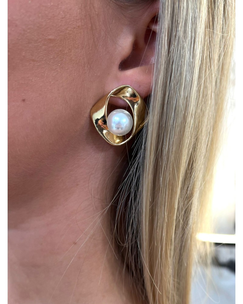 Kolczyki Royal złote