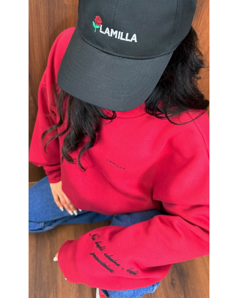 Bluza sentencja La Milla czerwona