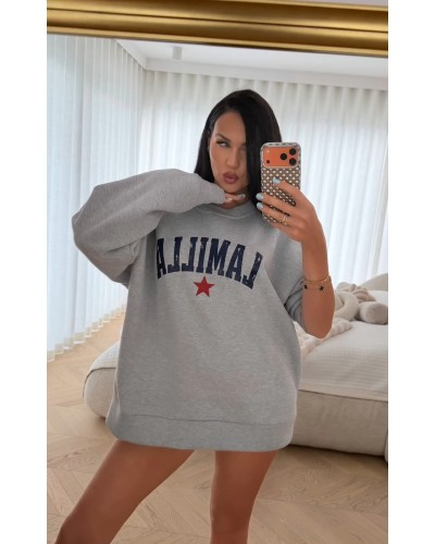 Bluza z gwiazdką La Milla szara
