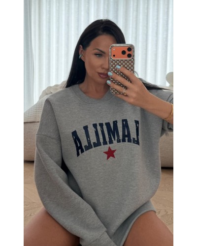 Bluza z gwiazdką La Milla szara