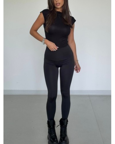 Legginsy modelujące EMO czarne