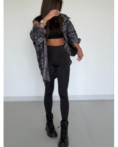 Legginsy modelujące EMO czarne