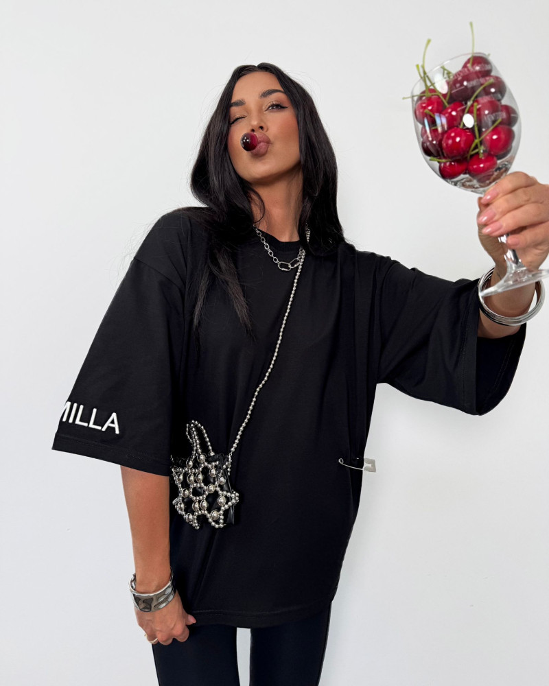 T-Shirt Agrafka La Milla czarny