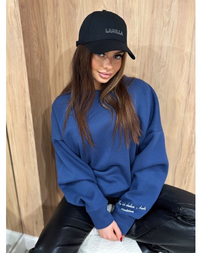 Bluza sentencja La Milla granatowa