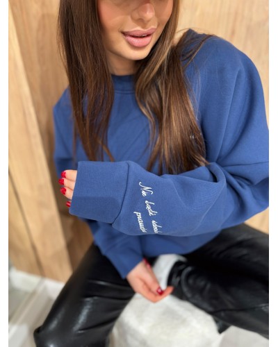 Bluza sentencja La Milla granatowa
