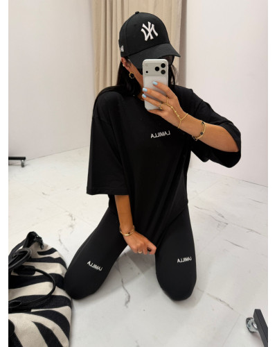 Bluzka La Milla oversize czarny