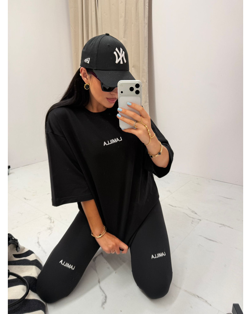 Bluzka La Milla oversize czarny
