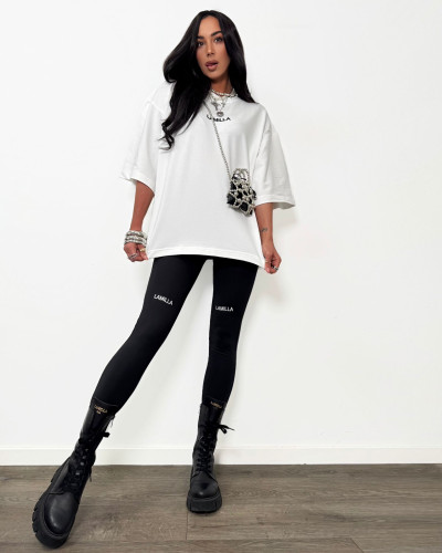 Bluzka La Milla oversize biała