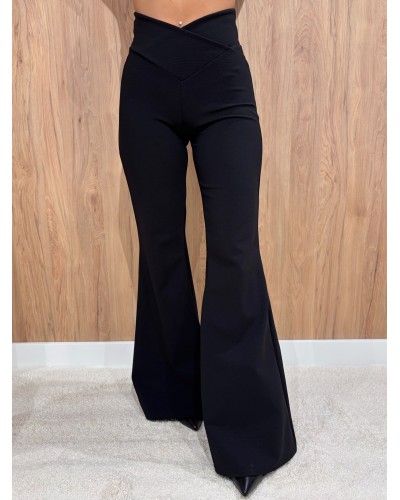 Legginsy dzwony La Milla czarne