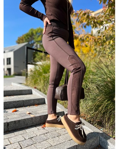 Legginsy ze wstawką By o la la...! espresso
