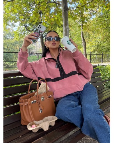 Bluza polarowa Aspen La Milla różowa
