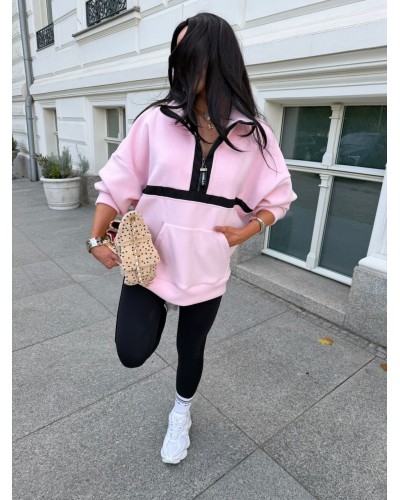 Bluza polarowa Aspen La Milla pudrowy róż