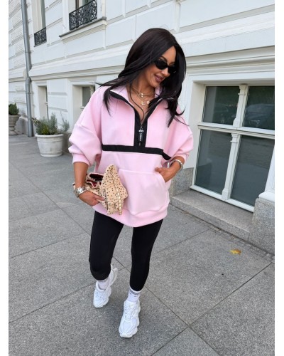 Bluza polarowa Aspen La Milla pudrowy róż