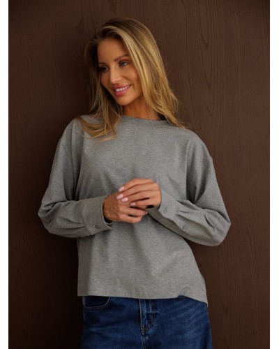 Basic oversize By o la la...! smoke gray