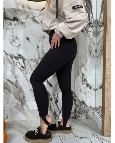 Legginsy z zapiętką By o la la...! espresso
