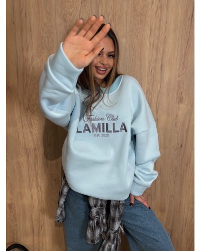 Bluza Fashion Club La Milla błękitna