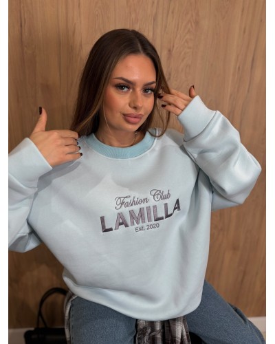 Bluza Fashion Club La Milla błękitna