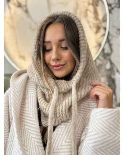 Balaclava By o la la...! beżowa