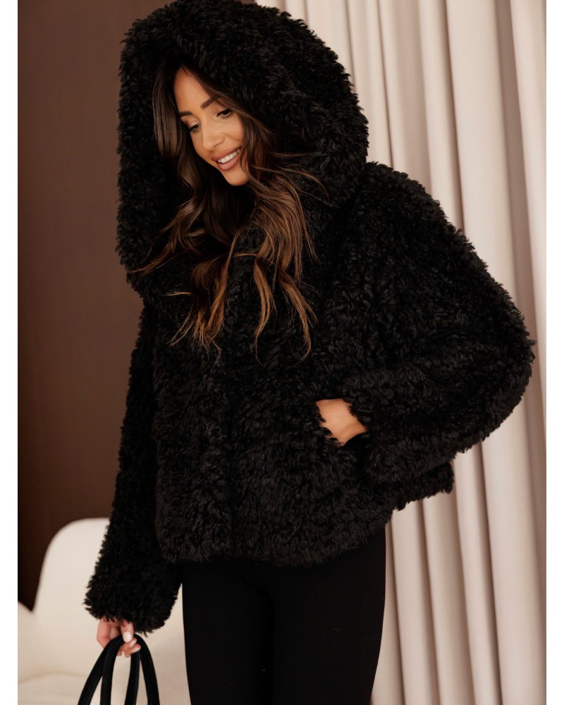Kurtka Lama By o la la...! czarna