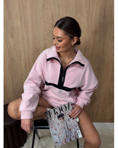 Bluza polarowa Aspen La Milla pudrowy róż