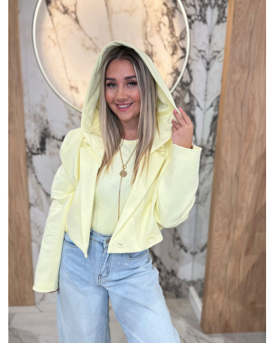 Marynarka dresowa z kapturem By o la la...! sunshine