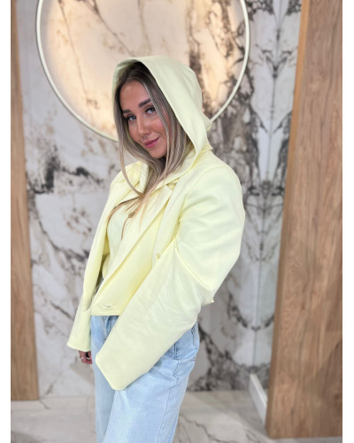 Marynarka dresowa z kapturem By o la la...! sunshine