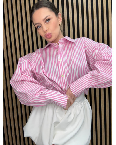 Koszula z kołem La Milla różowa