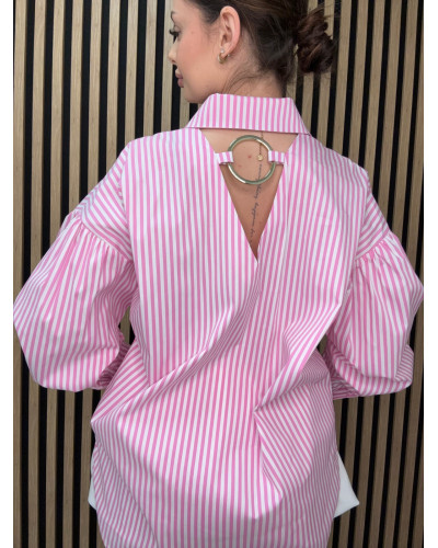 Koszula z kołem La Milla różowa