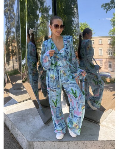 Spodnie SUMMER La Milla niebieskie