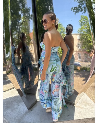 Spodnie SUMMER La Milla niebieskie