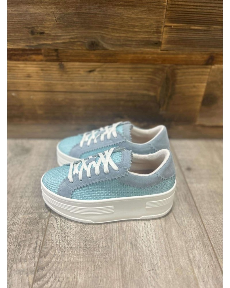 Sneakers rafa By o la la...! niebieskie Sneakers rafa By o la la...! niebieskie