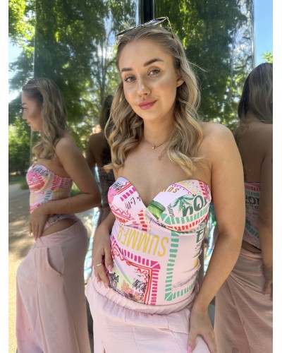 Body SUMMER La Milla różowe