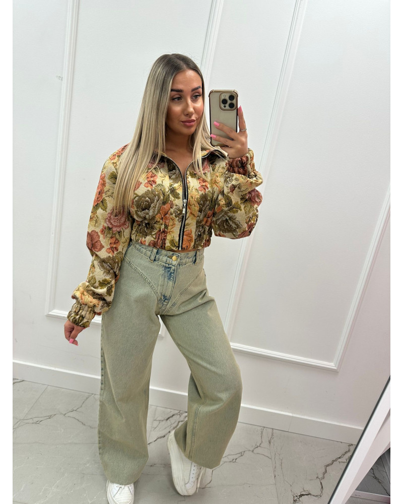 Spodnie jeansowe stringi La Milla vintage