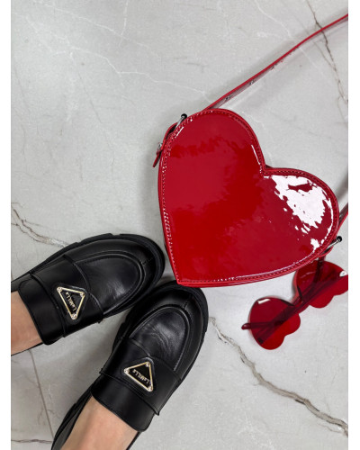 Loafersy La Milla czarne