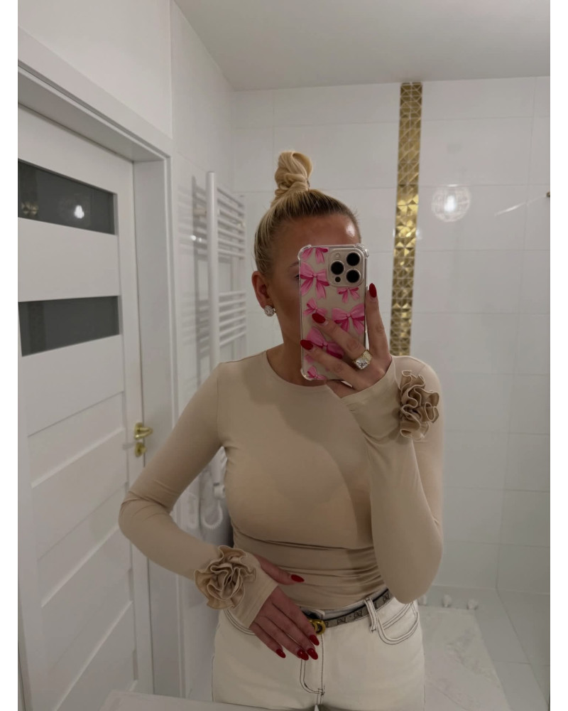 Bluzka ROSE beżowa