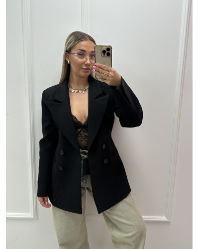 Marynarka taliowana EMO czarna