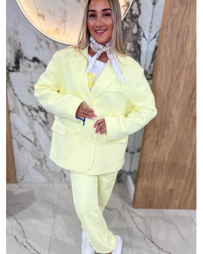 Marynarka dresowa dwurzędowa By o la la...! sunshine