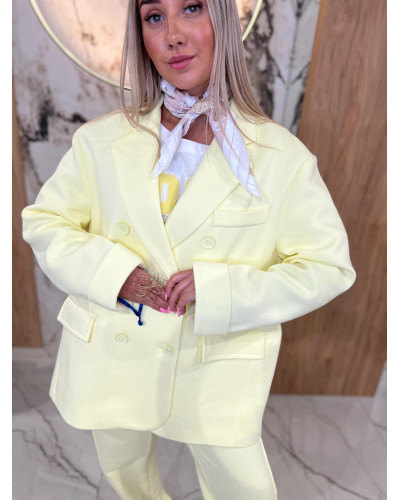 Marynarka dresowa dwurzędowa By o la la...! sunshine