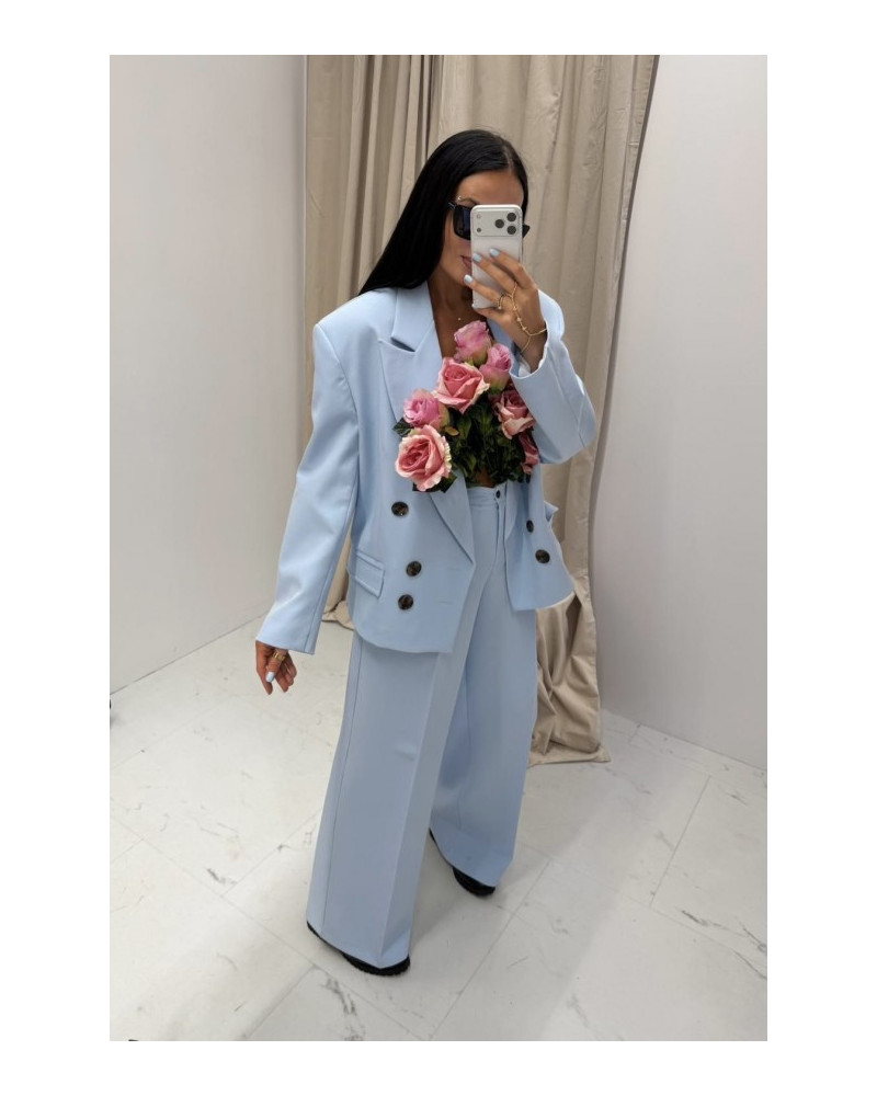 Marynarka dwurzędowa La Milla niebieska