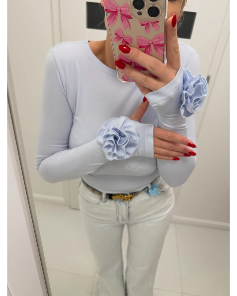 Bluzka ROSE błękitna