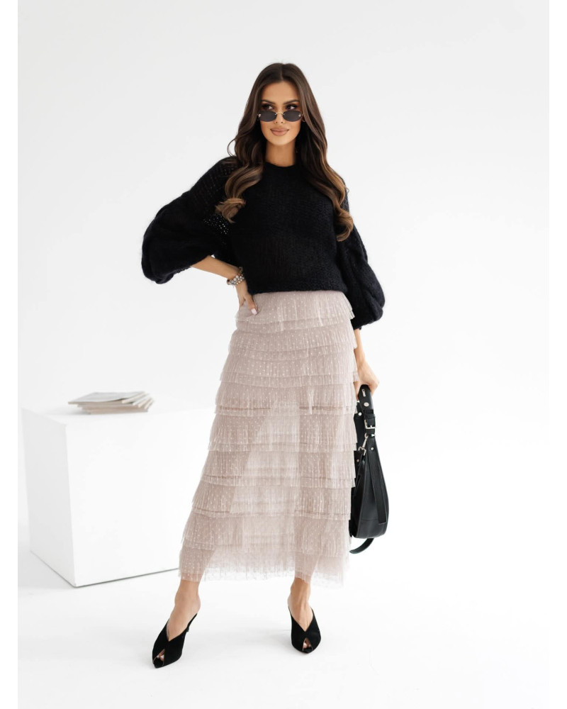 Spódnica z falbanami By o la la...! nude