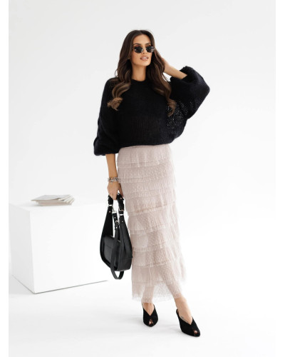 Spódnica z falbanami By o la la...! nude